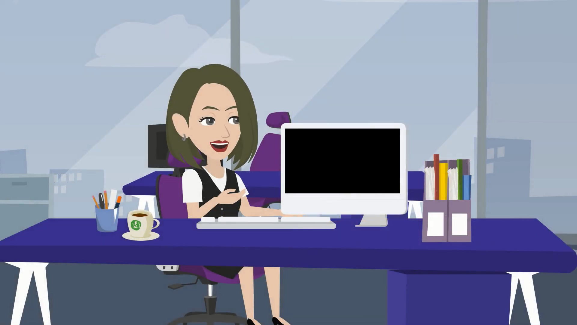 Business Service 2D Animation