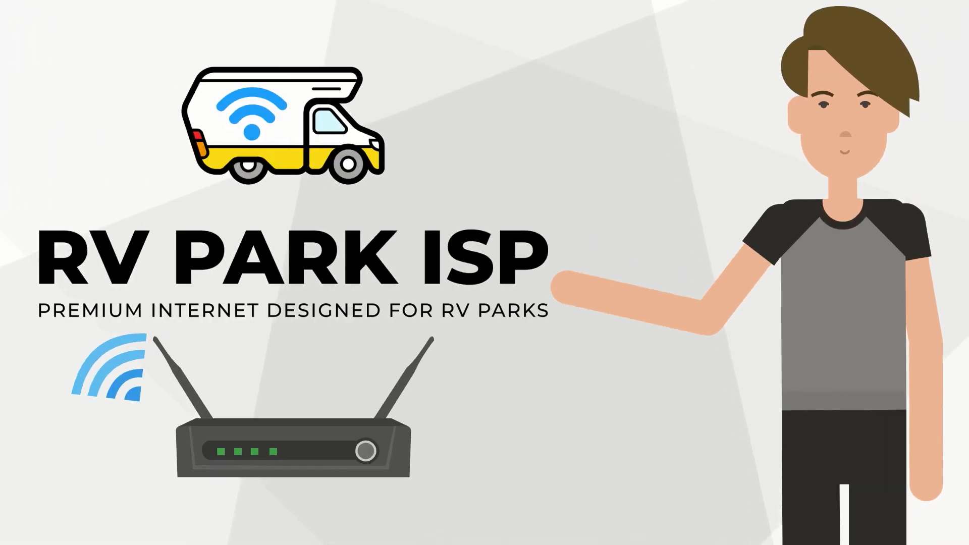 Business Service Benefits 2D Animation